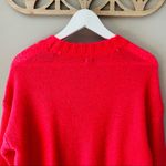 Aerie  Oversized Knit Pullover Sweater Pink Sz XS Photo 8