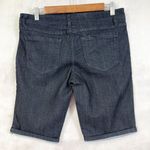 Mudd Low Rise Denim Bermuda Shorts Juniors Size 9 Dark Wash Retro Summer Y2K Photo 3
