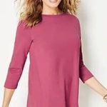 ✨J. Jill Luxe Supima 3/4 Pink Sz 3X Tunic✨ Photo 0
