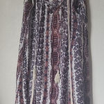 Blush Paisley Patterned Boho Top Size XL Photo 0