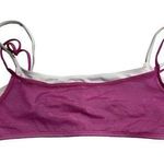 Anne cole Bikini Top 90s Y2K inspired Mess Double Layer Pink White Early 2000s Photo 0