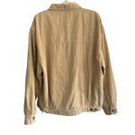 Reformation ‎ Marco Bomber Jacket Marzipan Beige Size Large Photo 2