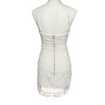 Lovers + Friends White Crochet Lace Sleeveless V-Neck Mini Dress Revolve Size XS Photo 4