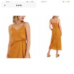 Lucy Paris  rowan twist Slip Dress  Caramel Sz S NWT Photo 7