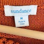 Sundance  Women Kia Open Knit Loose Weave Boho Pullover Sweater in Rust Size M Photo 2
