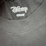 Disney Minnie Mouse Leopard Print Bow T-shirt in Black Size Large Cotton Blend Photo 4