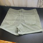Mossimo Denim Mossimo Supply Co. Olive Green Distressed Mid Rise Shorts Women's Size 10/30R Photo 1