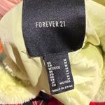 Forever 21 NWT Lime Faux Fur crop y2k colorful glamorous street wear 90s fuzzy Photo 5