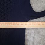 Lilly Pulitzer  Freya Crochet Long Sleeve Tunic Top 43421‎ size Small Crocheted Photo 3