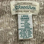 st. john's bay St. John’s Bay Vintage Linen Blend Sweater Size L Photo 4