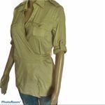 Moda  International stretchy wrap blouse Photo 2
