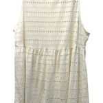 Pins and needles Small white eyelet tank top coquette girl $34 Photo 0