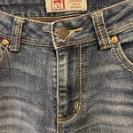 LEI Ashley Low Rise Slim Boot Womens Sz 7 Regular Med Wash Jeans Y2k Blue Photo 1