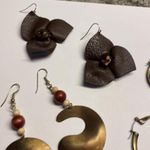 Lot Of 3 Costume Pierced Earrings Dangle / Hoop Photo 2