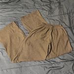 ZARA  Dark Gray Small Wide Leg Ribbed Pants Photo 2