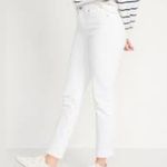 Old Navy 🎉HOST PICK🎉 O.G. Straight white ankle jeans Photo 4