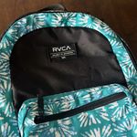 RVCA Balance of Opposites Backpack Estate Delux Teal Floral Black Base Photo 2