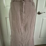 ZARA  LONG LINEN SKIRT. Size M Photo 6