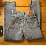 Levi's Levi’s wedgie straight leg rawhem button fly ankle jeans 25 Photo 1