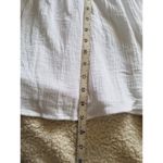 70F/21C Womens White Textured Ruffle Sleeve Casual Mini Dress M Size M Photo 8