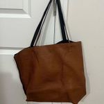 Street Level  Tan Leather Bag Photo 2