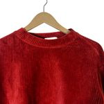 Altar'd State NWT Altar’d State Ribbed Cropped Top Womens S Rust Cozy Casual Long Sleeve Photo 2