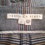 Veronica Beard  Isley High Rise Checked Cotton Blend Office Work Wear 8 Photo 4