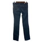 Paige Dark Wash Melrose Straight Leg Low Rise Jeans 28 Photo 3