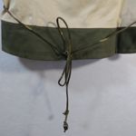 Citrine Green Tan Pants Set Business Casual Safari 2 Piece Set Size 14 Photo 4