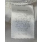 Saint Tropez West  Embroidered Blouse Top White Blue Long Sleeve Boho Medium Photo 10