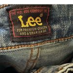 Lee  Women's Plus Size Mid Rise Boyfriend Jean Shorts Pure Blizzard Wash 18M NWT Photo 4