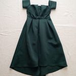 ASOS NWT  Bardot Pleated Waist Scuba Midi Prom Dress Photo 1