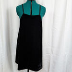Urban Outfitters Kimchi Blue UO Black Velvet Strappy Dress Medium Photo 7