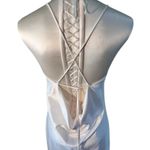 Victoria's Secret Victoria’s Secret Off White Satin Chemise Lingerie Slip Dress Bride Honeymoon Photo 3