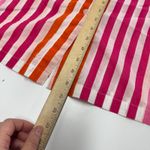 Beach Riot Shirt Womens Small Medium Pink Orange Alexa Stripe Button Down Swim Photo 11
