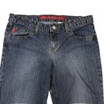 Mudd  Low Rise Flare Jeans Size @30"x31" Super Stretch Y2K 90s Retro Boho Slub Photo 2