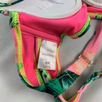 Xhilaration MD retro Hawaii pink floral pc bikini Photo 8