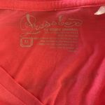 Pressbox Pink Kansas Jayhawks Fitted V Neck Photo 2