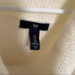Gap Cowl Neck Waffle Knit Sweater Ivory Frost Photo 9