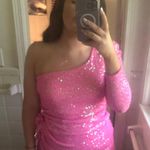 Cocktail Dress Pink Size XL Photo 0