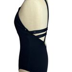 Anthropologie NWOT SEAFOLLY Active Deep V-Neck One-Piece Swimsuit Photo 9
