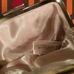 BVLGARI Vintage Authentic Silver & White Mini Clutch Photo 2