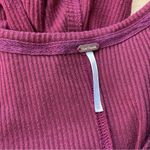 Free People  Ribbed Short Sleeve Flowy‎ Tunic Top Size XS Photo 5