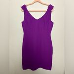 Antonio Melani  Violet Purple Sleeveless Bodycon Sheath Dress 10 Photo 2
