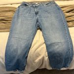 Abercrombie & Fitch Curve Love Anke Straight Jeans Photo 1