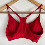 PINK - Victoria's Secret Victorias Secret PINK Ultimate Red Sports Bra Size Medium Photo 2