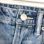 All Saints Kim Raw Hem Distressed Denim Jean Mini Skirt Photo 3