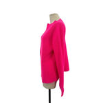 Generation Love  Sadie Cashmere‎ & Wool Asymmetric Sweater Hot Pink Medium Photo 4