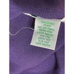 Laura Ashley New Petite Pullover Sweater Purple Scoop Neck Size PM Petite Medium Photo 5