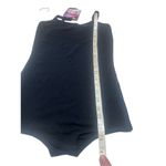 Naked Wardrobe  Black Ribbed Bodysuit Sz S NWT Photo 6